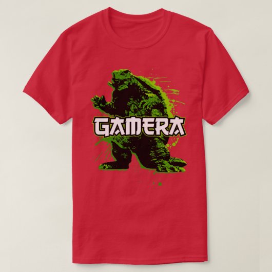 GAMERA-Spritzer T-Shirt (Design vorne)