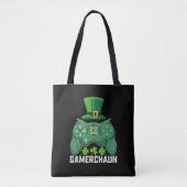Gamerchaun Gamer Gaming Games St Patrick's Day Tasche (Vorderseite)