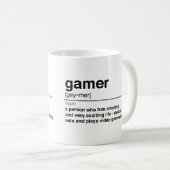 Gamerdefinition Kaffeetasse (VorderseiteRechts)