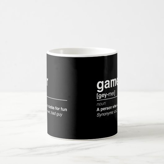 Gamerdefinition Kaffeetasse (Mittel)