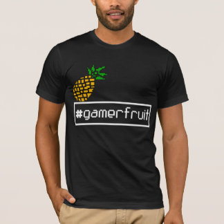 GamerFruit Mens Pixel T - Shirt (dunkel)