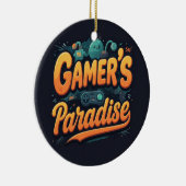 Gamerparadies Keramik Ornament (Rechts)