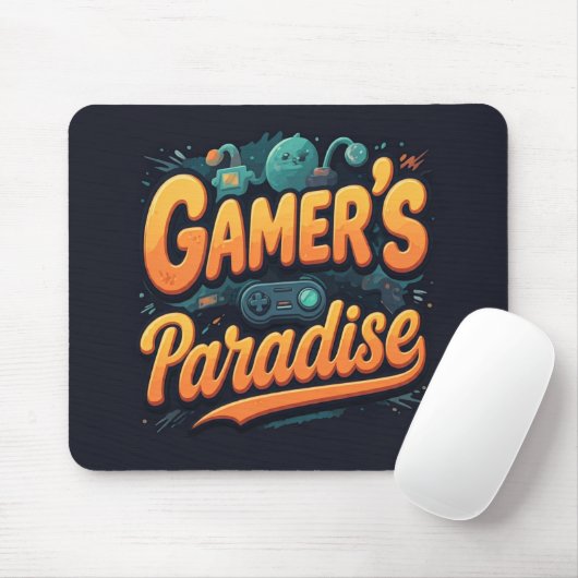 Gamerparadies Mousepad (Mit Mouse)
