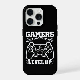 Gamers altern nicht, sie leveln nur auf Geburtstag iPhone 15 Pro Hülle