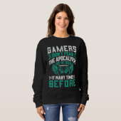 Gamers Don't Fear  Video Gamers Gaming Sweatshirt (Vorne ganz)