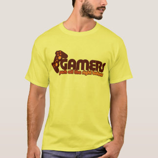 Gamers Drücken Sie alle richtigen Tasten T-Shirt