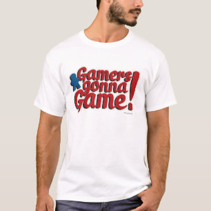 Gamers Gonna Game Lustiges Brettspiel-Motto T-Shirt