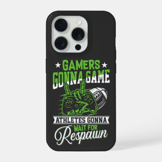 Gamers Gonna Game Sports Gaming iPhone Hülle (Rückseite)