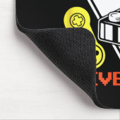Gamers Never Die Funny Gaming Quotes Great Gift Fo Mousepad (Ecke)