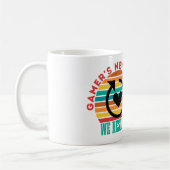 GAMER'S NIEMALS QUIT - WIR SETZEN WIEDER EIN - SPI KAFFEETASSE (Links)