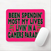Gamers-Paradies Mousepad (Mit Mouse)