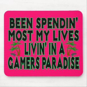 Gamers-Paradies Mousepad
