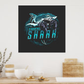 Gamers Shark | Gaming Poster (Küche)