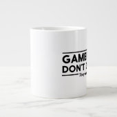 Gamers tun nicht die Jumbo-Tasse (Vorderseite)