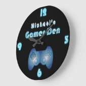 Gamers Uhren Custom Den ManCave Boys Room (Winkel)