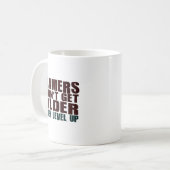 Gamers werden nicht… älter kaffeetasse (Vorderseite Links)
