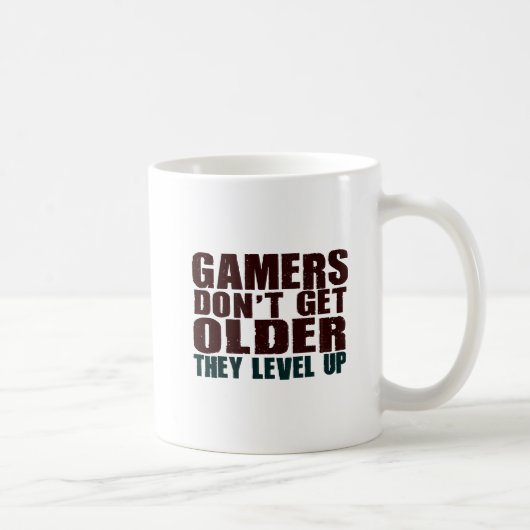 Gamers werden nicht… älter kaffeetasse (Rechts)