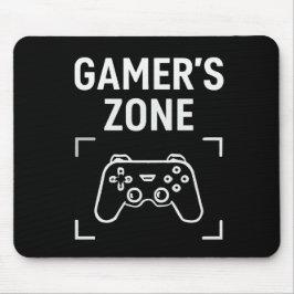 GAMER'S ZONE Minimalistisches Gaming-Mauspad Mousepad