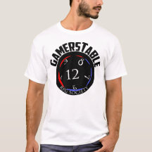Gamerstable RPG-Gesellschafts-T-Shirt