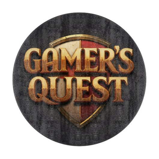 Gamersuche Schneidebrett (Vorderseite)
