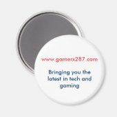 Gamerx287 - Magnet (Vorderseite/Rückseite)