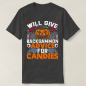 Games Board Game Geek Spiel Backgammon Geschenke I T-Shirt (Design vorne)