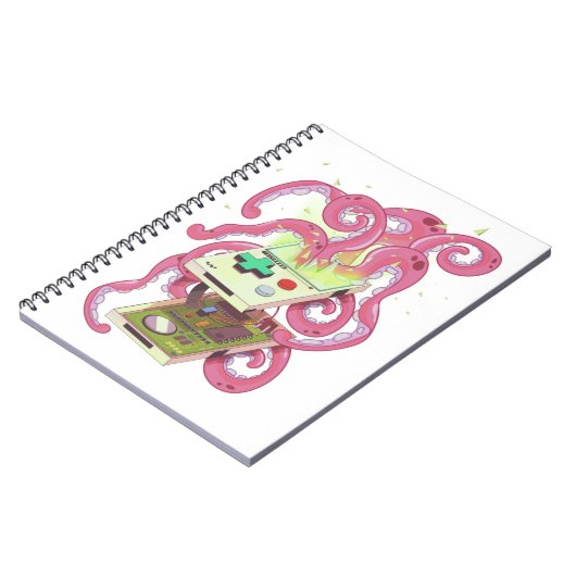 Games Console Monster Notizblock (Linke Seite)