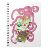 Games Console Monster Notizblock (Vorderseite)