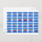 Games Design Postkarte (Vorne/Hinten)