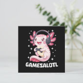 Gamesalotl Axolotl Gaming  (Stehend Vorderseite)