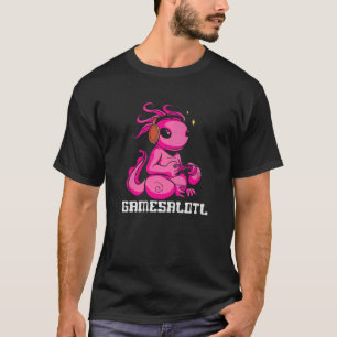 Gamesalotl Gaming Axolotl Axolotl Kinder Kleinkind T-Shirt