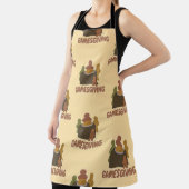 Gamesgiving Funny Erntedank Players Muster Schürze (InSitu)