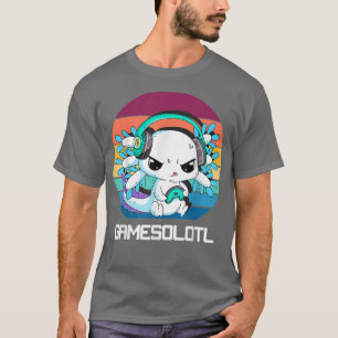 Gamesolotl Aolotl Video Gamer Kawaii Pastel Goth A T-Shirt