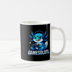 Gamesolotl Axolotl Fisch Gamer Gaming Anime Video  Kaffeetasse