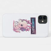 Gamesolotl - Axolotl Gamer Case-Mate iPhone Hülle (Rückseite (Horizontal))