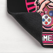 Gamesolotl Axolotl Niedlich Kawaii Anime Gaming Ki Mousepad (Ecke)