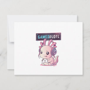 Gamesolotl - Axolotl-Spieler Einladung