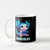 Gamesolotl Axolotl Video Gamer Kawaii Anime Boys T Kaffeetasse (Links)