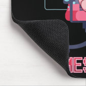 Gamesolotl Axolotl Video Gamer Kawaii Anime Gaming Mousepad (Ecke)