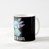 Gamesolotl Axolotl Video Gamer Kawaii Anime Jungs Kaffeetasse (VorderseiteRechts)