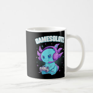 Gamesolotl Axolotl Videospieler Kawaii Anime Gesch Kaffeetasse
