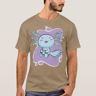 Gamesolotl Blue Aolotl Video Gamer Walking T-Shirt
