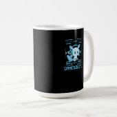 Gamesolotl Gamer Axolotl Anime Fish Playing Games Kaffeetasse (VorderseiteRechts)