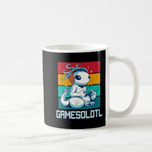 Gamesolotl Niedlich Axolotl Video Gamer Kawaii Ani Kaffeetasse