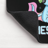 Gamesolotl Niedlich Axolotl Video Gamer Kawaii Ani Mousepad (Ecke)