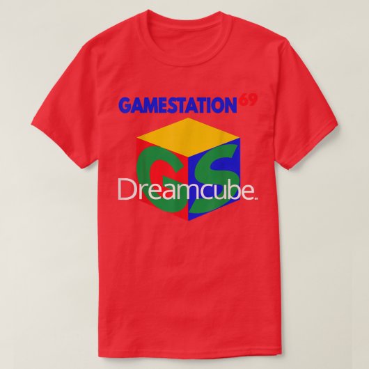GameStation 69 Video Game System 90's 2000's Knock T-Shirt (Design vorne)