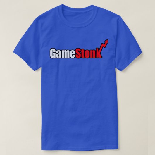 GameStonk Funny und Aufkleber T-Shirt (Design vorne)