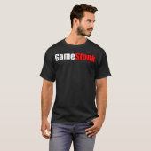 Gamestonk Stock Market - Cant Stopp GME Gamestick T-Shirt (Vorne ganz)