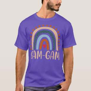 GamGam Rainbow Grandma Niedlich Mütter Day Funny G T-Shirt