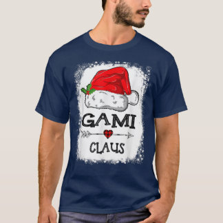 Gami Claus Christmas Light Pajama Familie Matching T-Shirt
